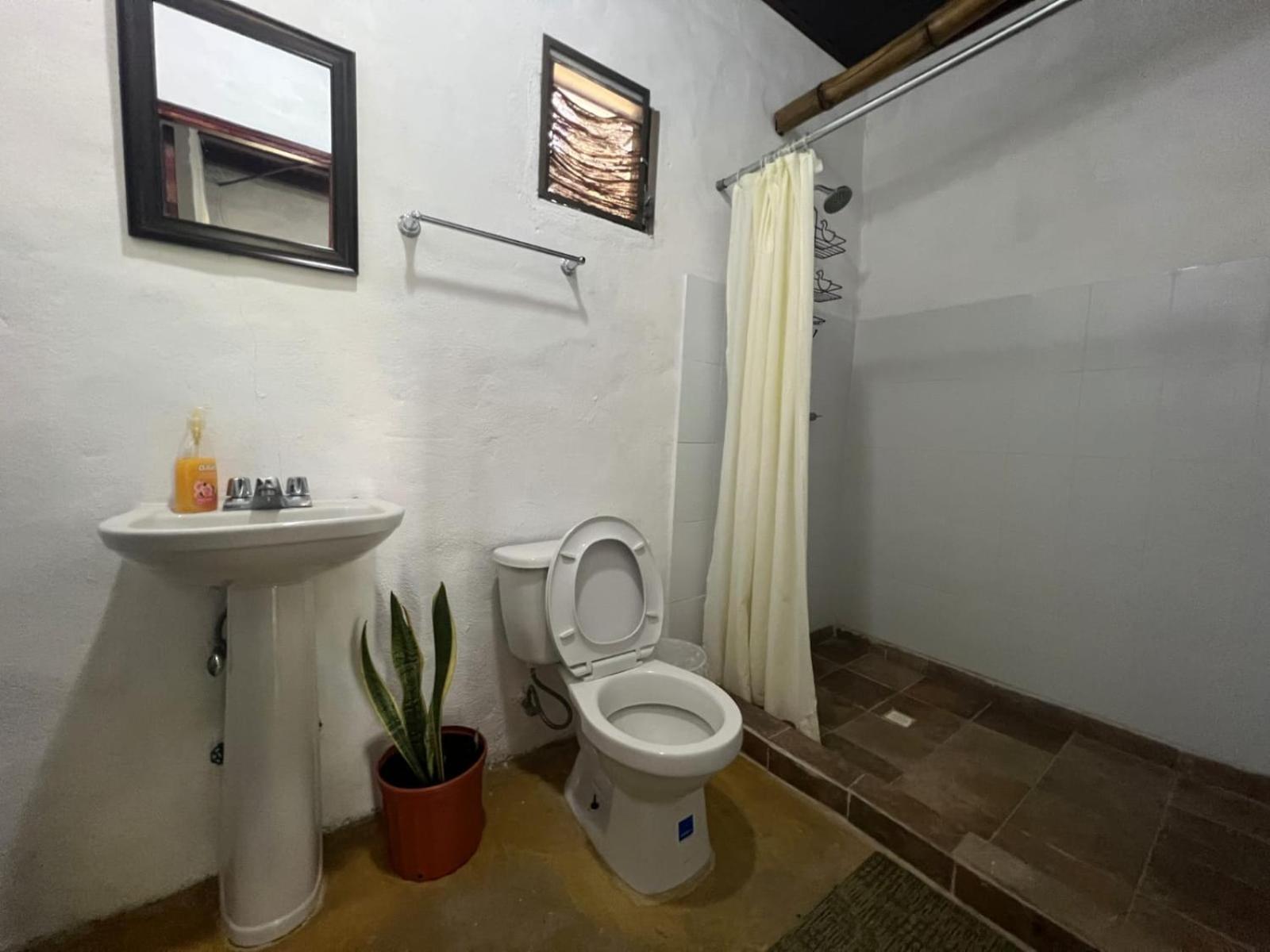 チャメ The Blue House Panamaゲストハウス エクステリア 写真